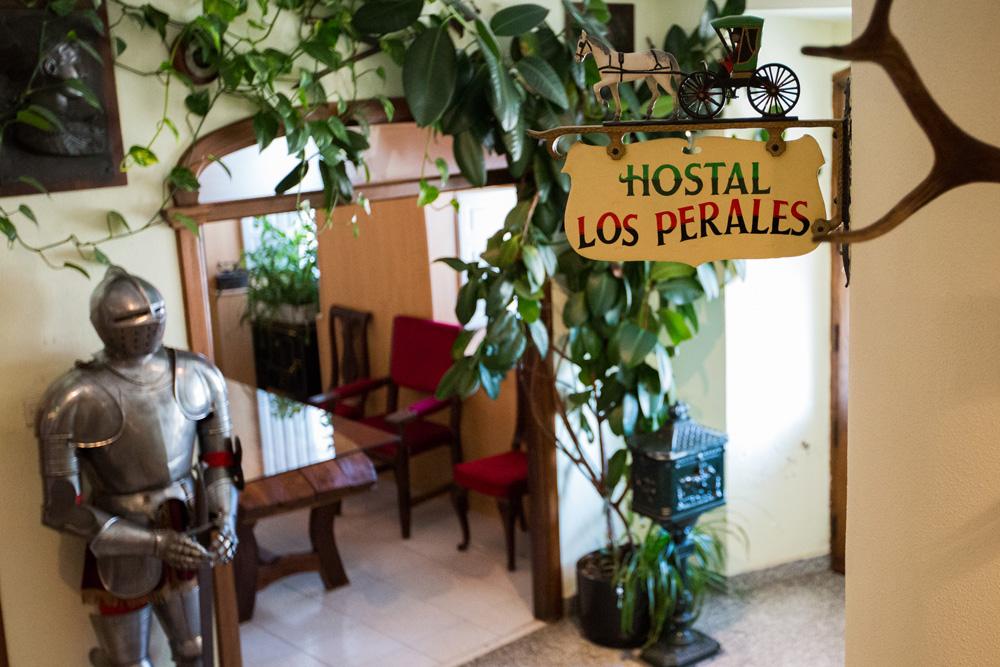 Hotel Los Perales 푸에블라 데 사나브리아 외부 사진